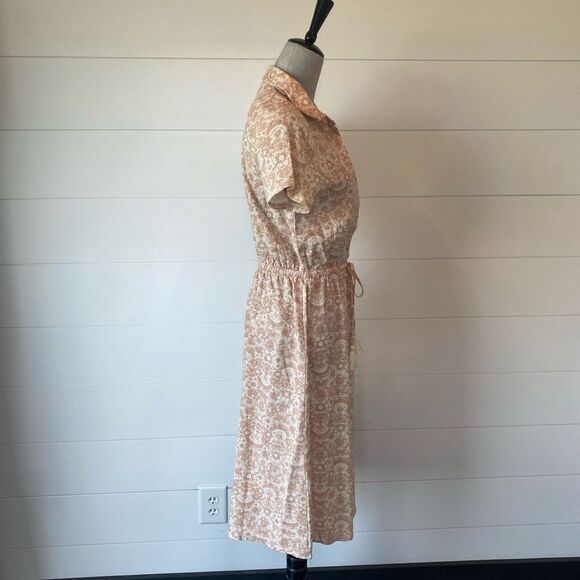 C&C CALIFORNIA C & C California Linen Blend Midi Size Small - Picture 4 of 11